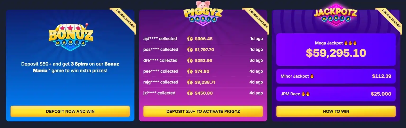 Bitstarz Casino Bonuz Mania and jackpot features